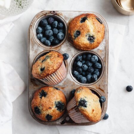 Muffins me Boronica
