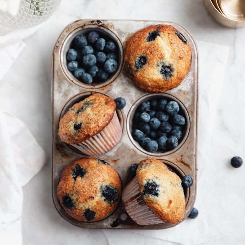 Muffins me Boronica
