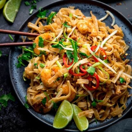 Pad Thai me Karkaleca