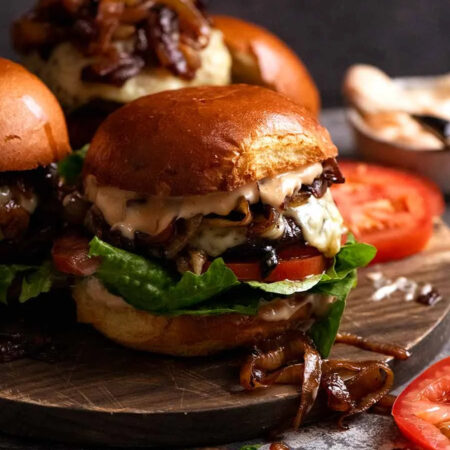 Burgerë Zviceranë me Kërpudha